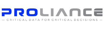 Proliance logo with blue and gray text and the tagline 'Critical Data for Critical Decisions' beneath the name.