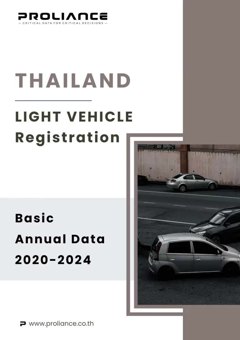 Thailand Light Vehicle Registration - Basic Annual Data 2020-2024 1 Thailand light vehicle registration annual data report