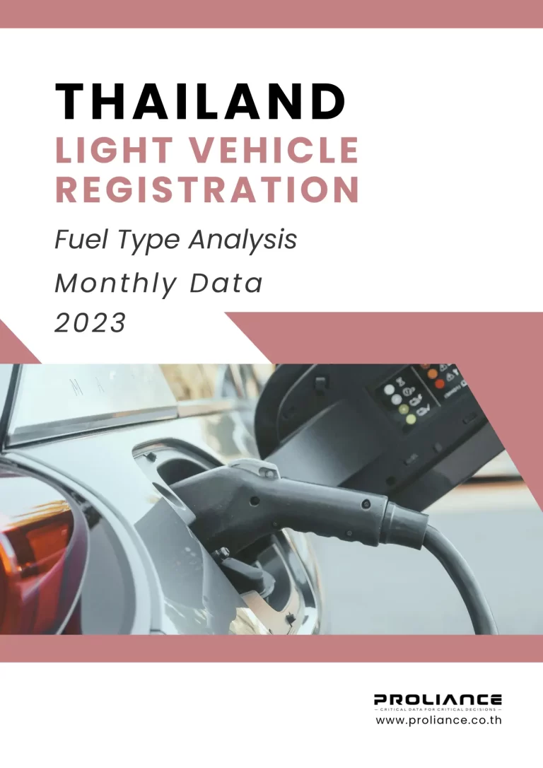 Thailand Light Vehicle Registration - Fuel Type Analysis Monthly Data 2023 1 Thailand light vehicle registration fuel type analysis report showing electric vehicle charging connector
